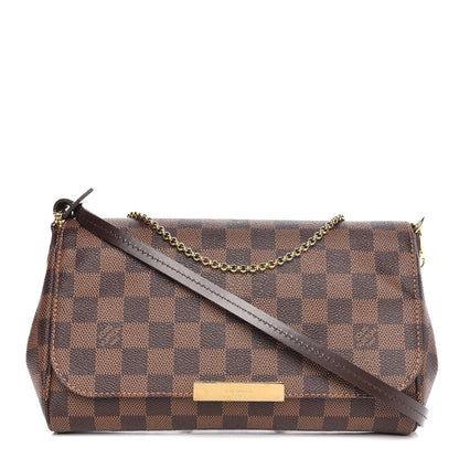 Louis Vuitton Damier Ebene Favorite MM 1 of 9