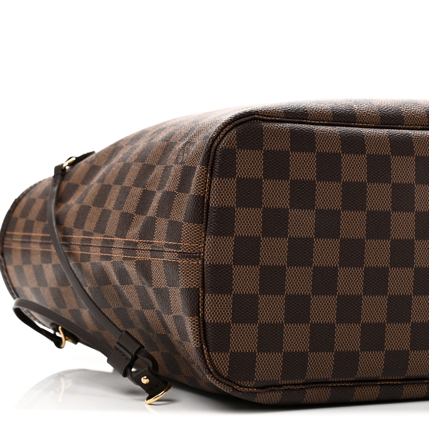 Damier Ebene Neo Neverfull MM Rose Ballerine