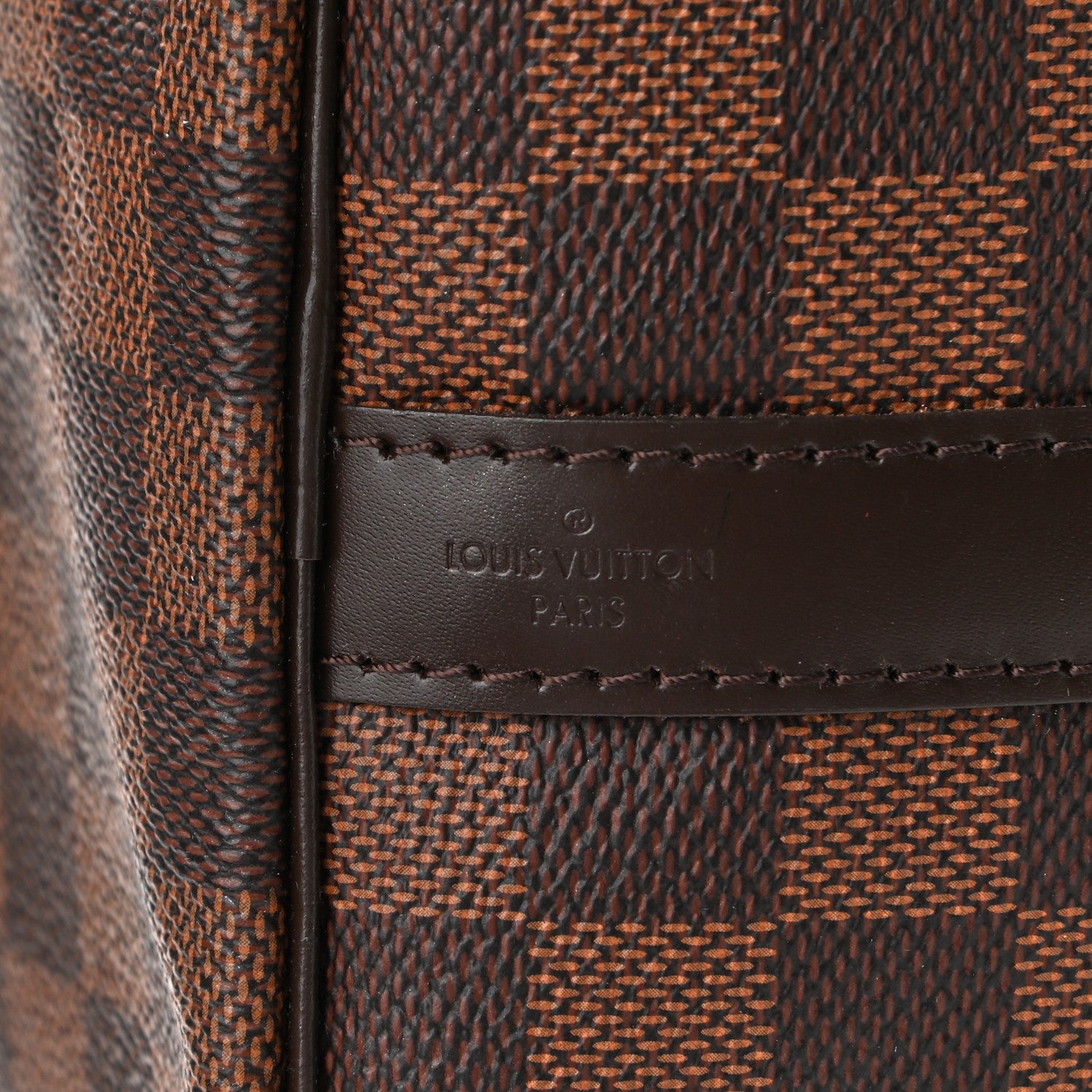 Louis Vuitton Damier Ebene Speedy Bandouliere 30 7 of 10