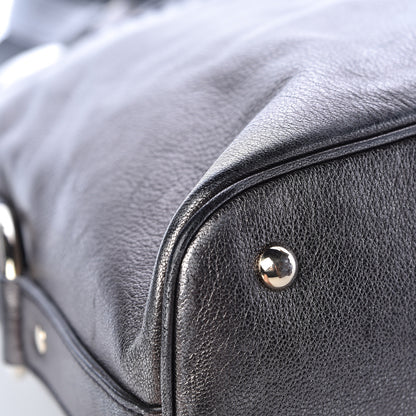 Saint Laurent Metallic Calfskin Oversized Muse Gunmetal 18 of 26