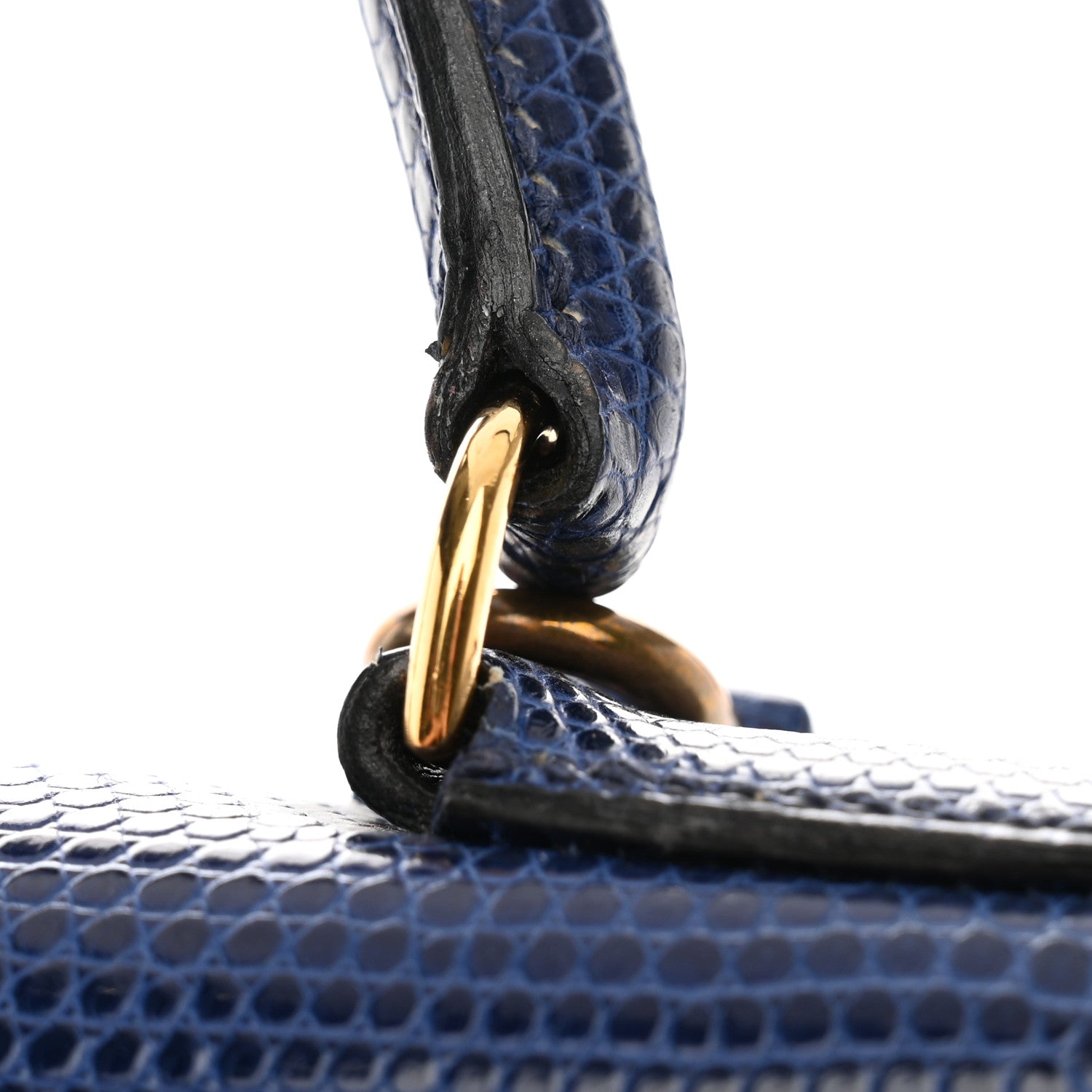 Hermes Lizard Kelly Sellier 28 Bleu Saphir 11 of 19