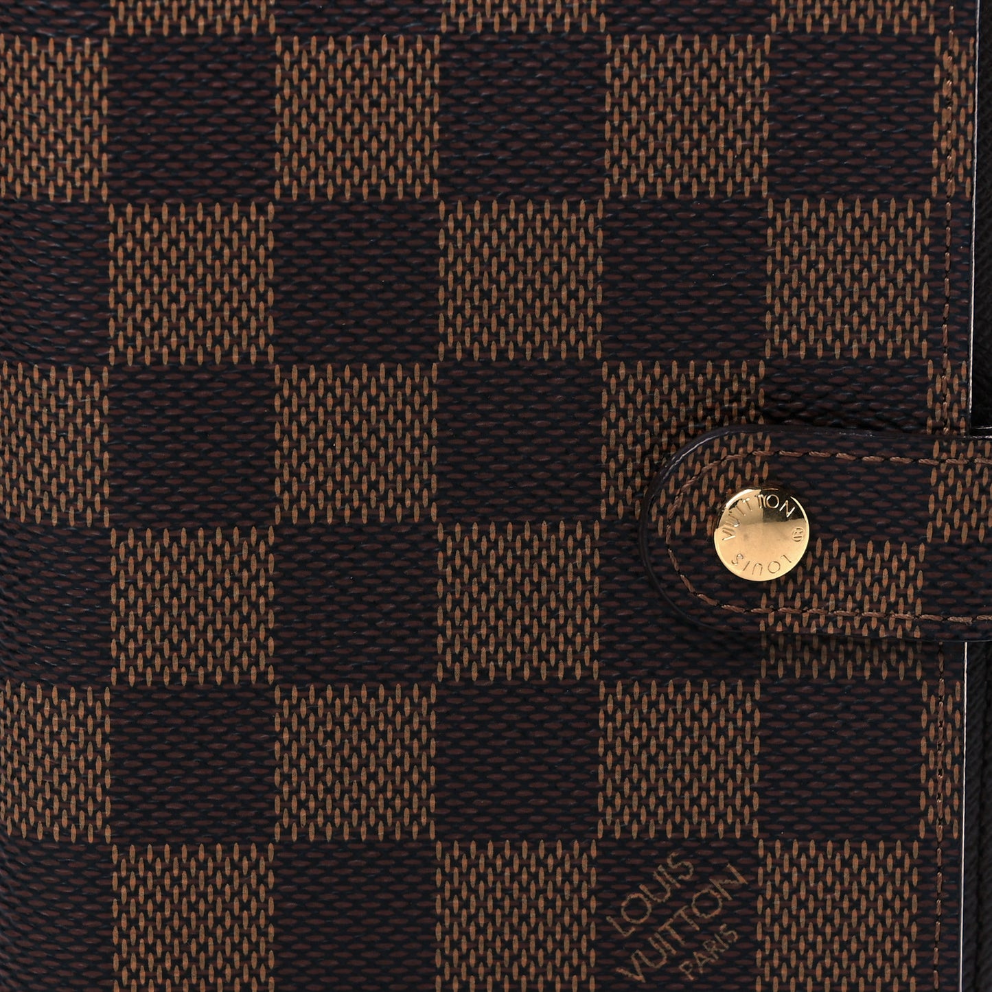 Damier Ebene Small Ring Agenda Cover