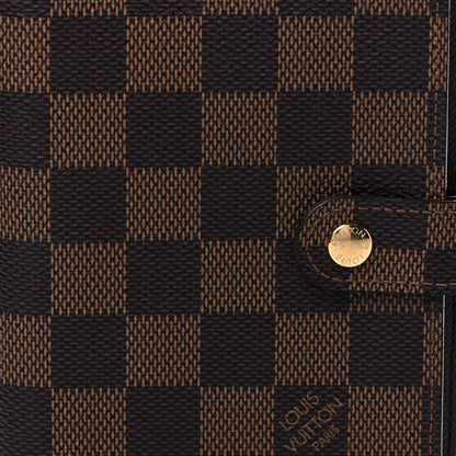 Louis Vuitton Damier Ebene Small Ring Agenda Cover 7 of 9