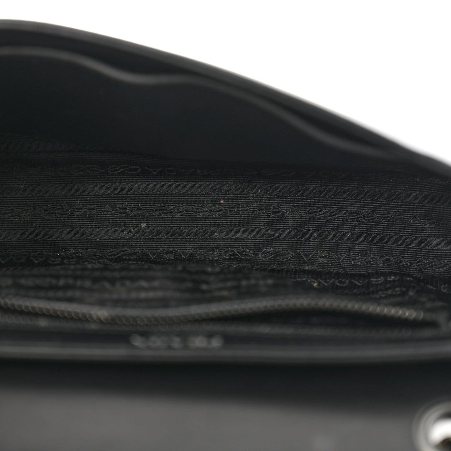 Glace Calfskin Studded Crossbody White Black
