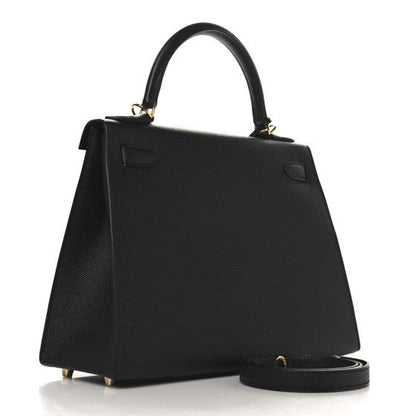 Hermes Epsom Kelly Sellier 28 Black 3 of 7