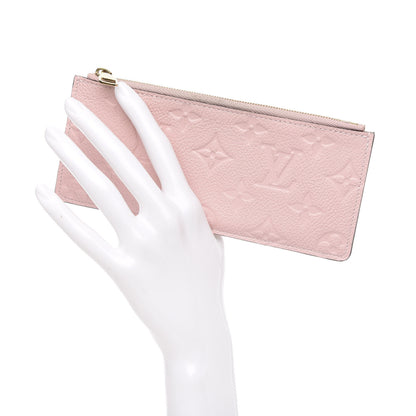 Louis Vuitton Empreinte Curieuse Wallet Zippered Insert Rose Ballerine 2 of 7