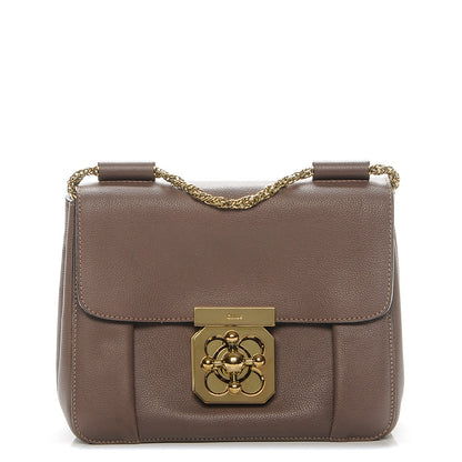 Chloe Goatskin Small Elsie Shoulder Bag Grimauve 1 of 8