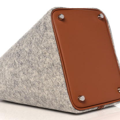 Hermes Feutre Swift Picotin Lock 18 PM Gris Clair Gold 8 of 10