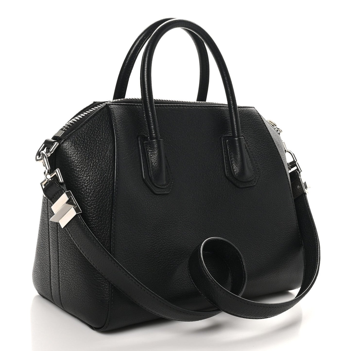 Sugar Goatskin Small Antigona Black