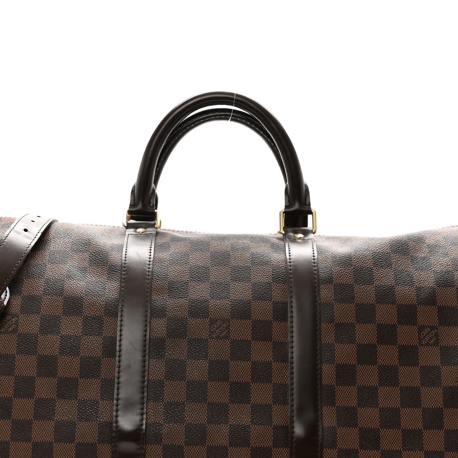 Louis Vuitton Damier Ebene Keepall Bandouliere 55 8 of 16