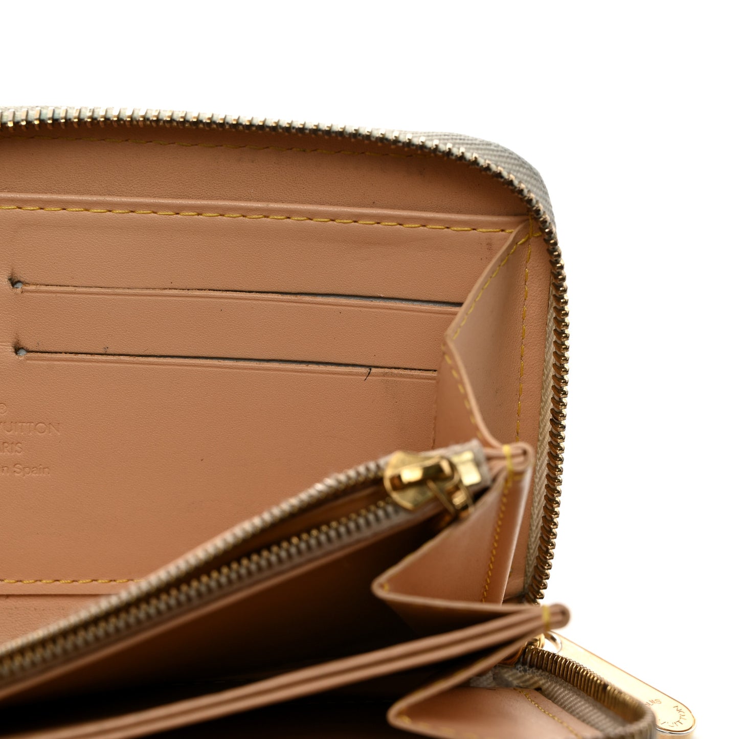 Monogram Multicolor Zippy Wallet White Litchi