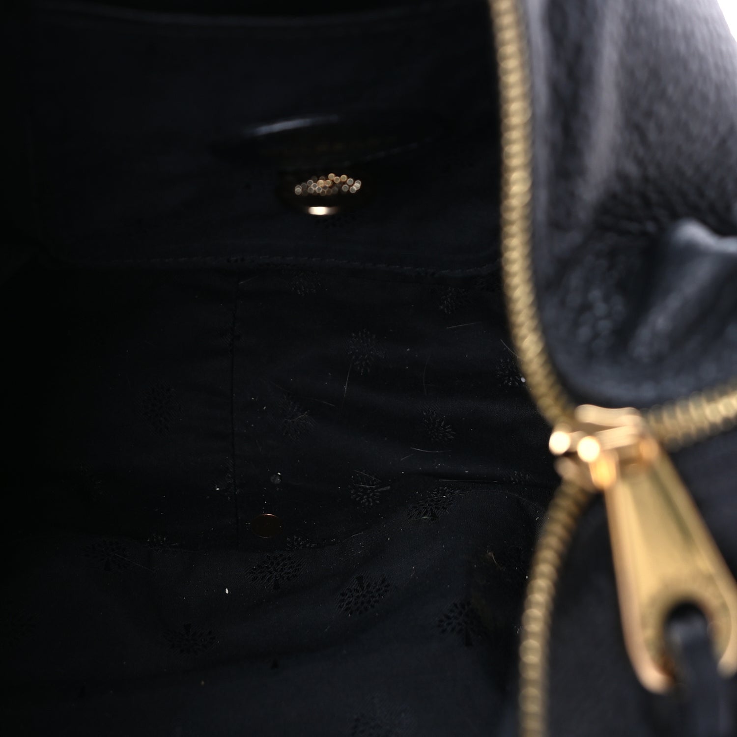 Mulberry Spongy Pebbled Calfskin Large Daria Hobo Black 4 of 7