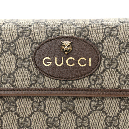 Gucci GG Supreme Monogram Neo Vintage Web Belt Bag Brown 11 of 16