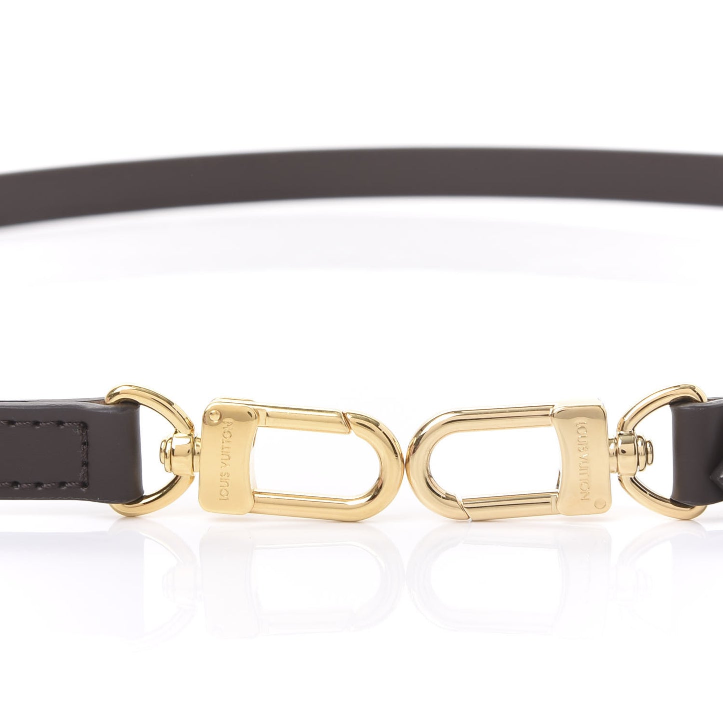 Calfskin 16mm Adjustable Shoulder Strap Ebene