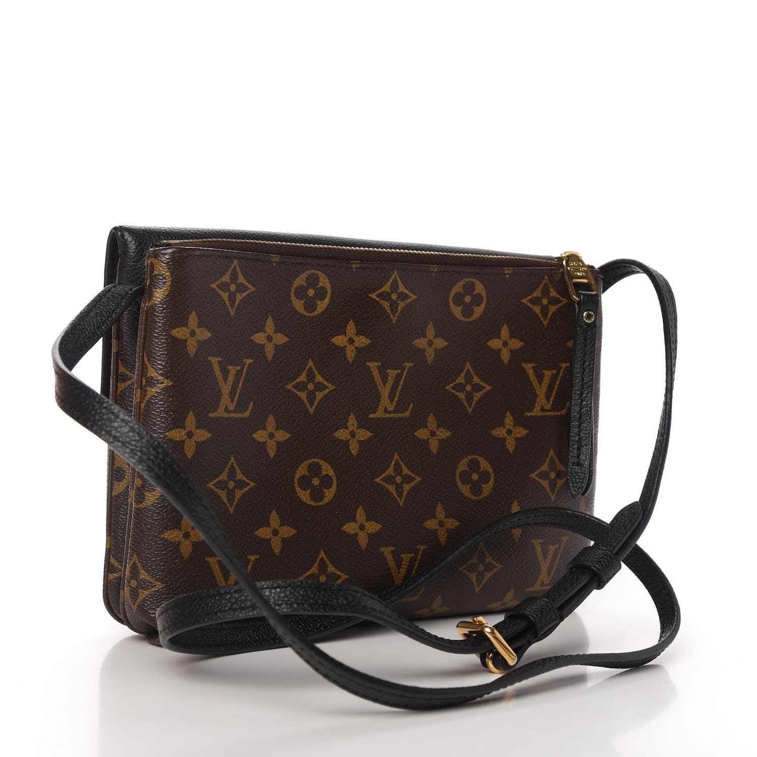 Louis Vuitton Monogram Twice Pochette Black 3 of 10