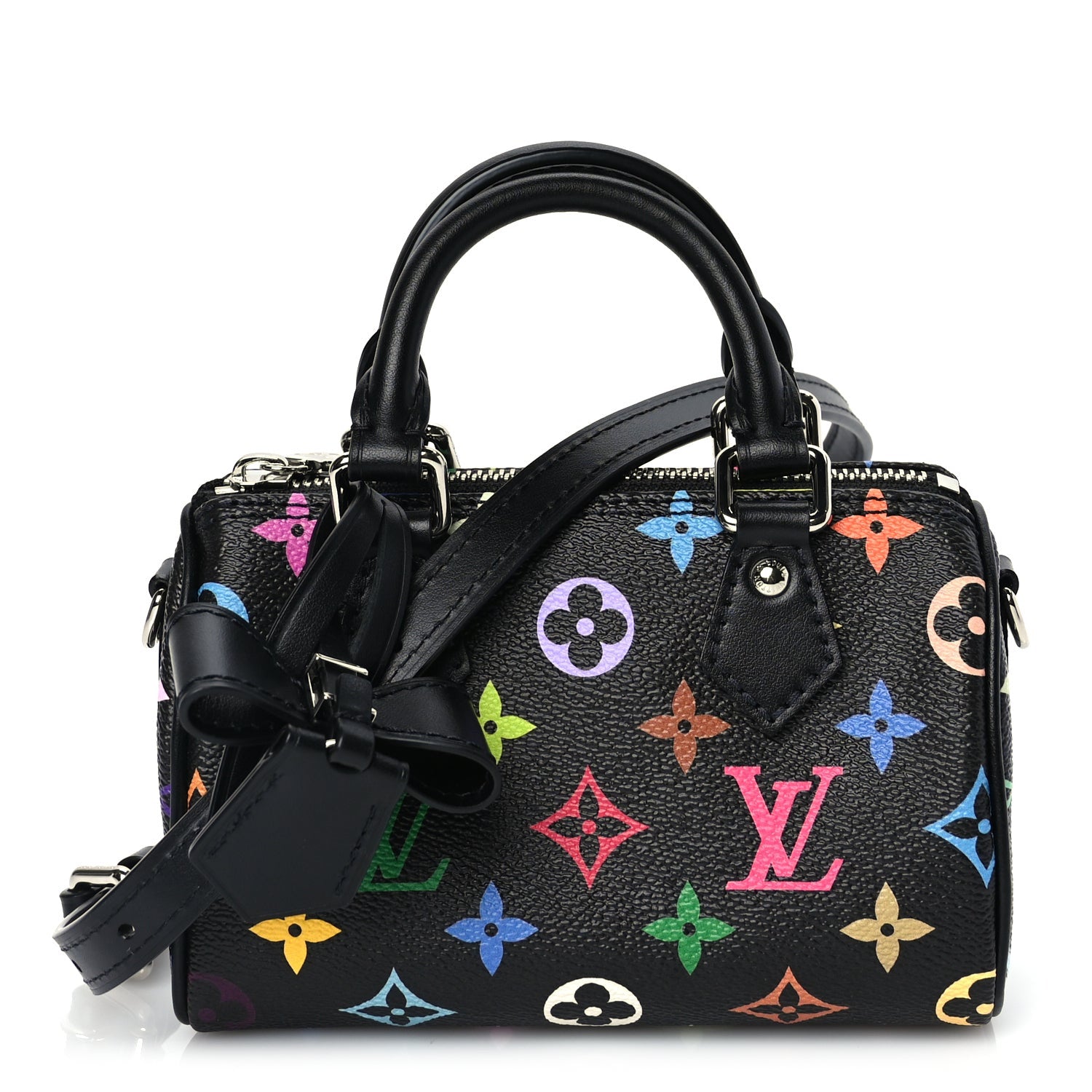 Louis Vuitton LV X TM Monogram Multicolor Nano Speedy Black 1 of 8