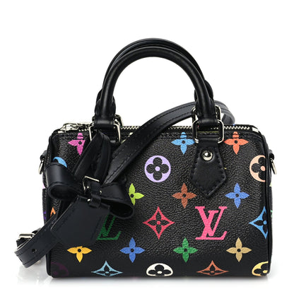 Louis Vuitton LV X TM Monogram Multicolor Nano Speedy Black 1 of 8