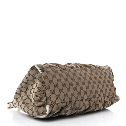 Gucci Monogram Large D Gold Hobo Off White 4 of 21