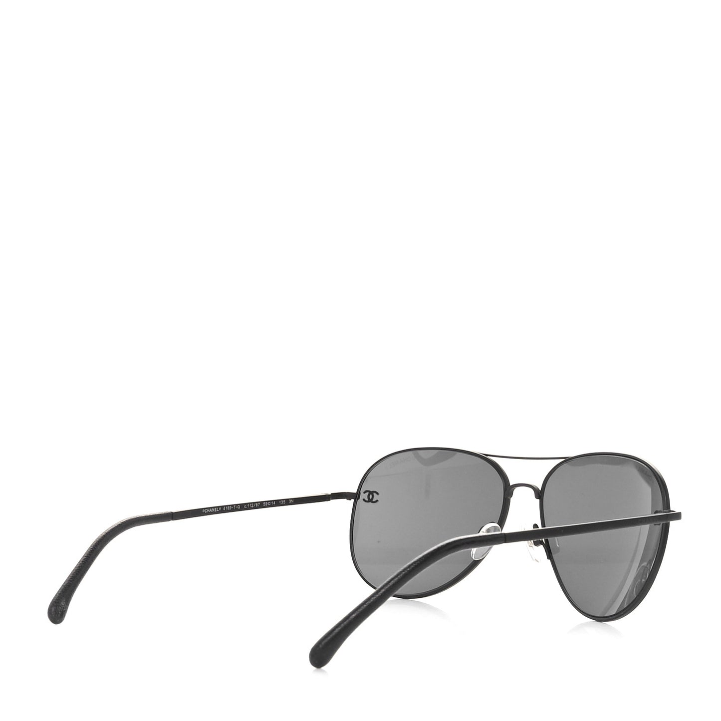 Aviator CC Sunglasses 4189-T-Q Black