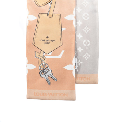 Louis Vuitton Silk Monogram Gradient By The Pool Bandeau Mist 2 of 3