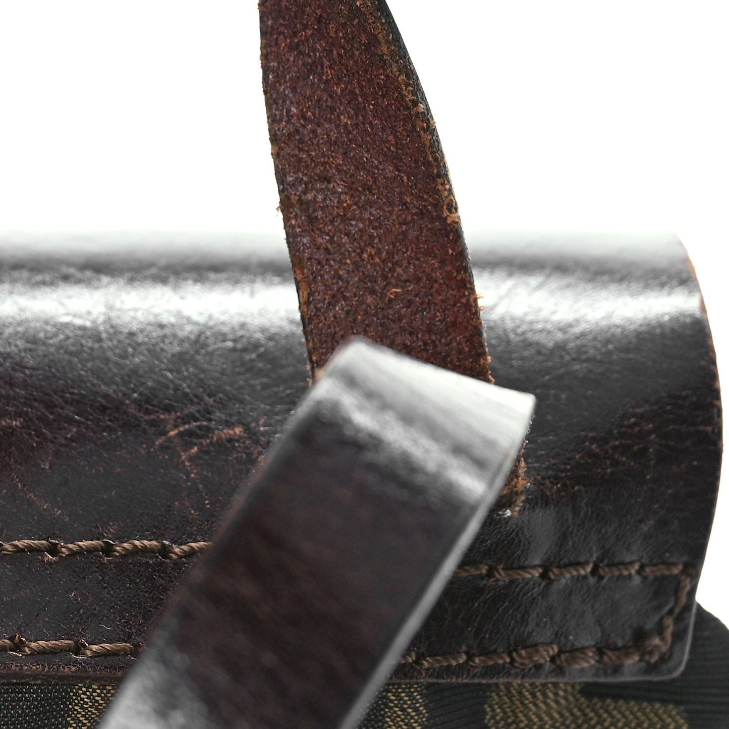 Zucca Drawstring Flap Backpack Tobacco