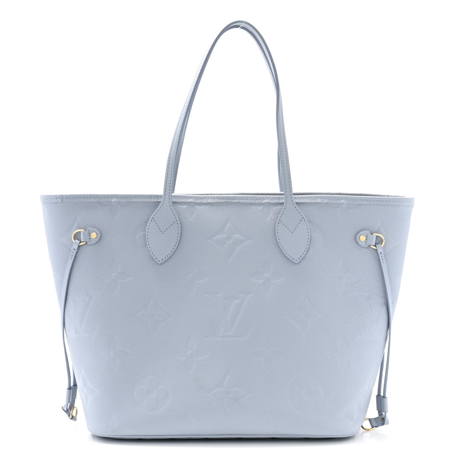 Louis Vuitton Empreinte Monogram Giant Neverfull MM Blue Hour 1 of 9