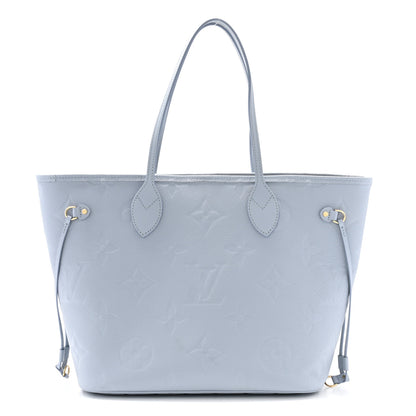 Louis Vuitton Empreinte Monogram Giant Neverfull MM Blue Hour 1 of 9