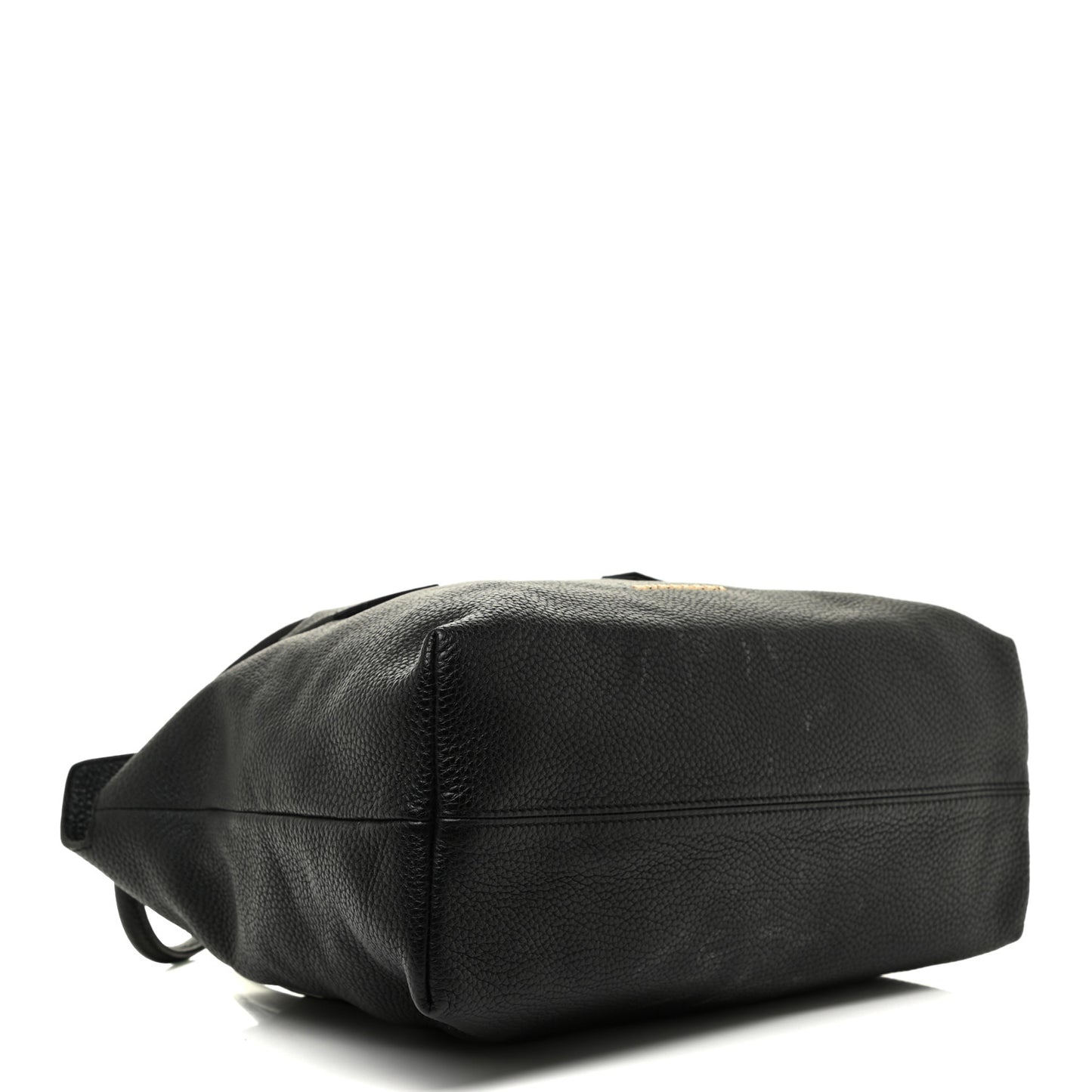 London Grainy Calfskin Medium Baynard Tote Black