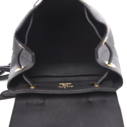 Louis Vuitton Calfskin Lockme Mini Backpack Black 4 of 10