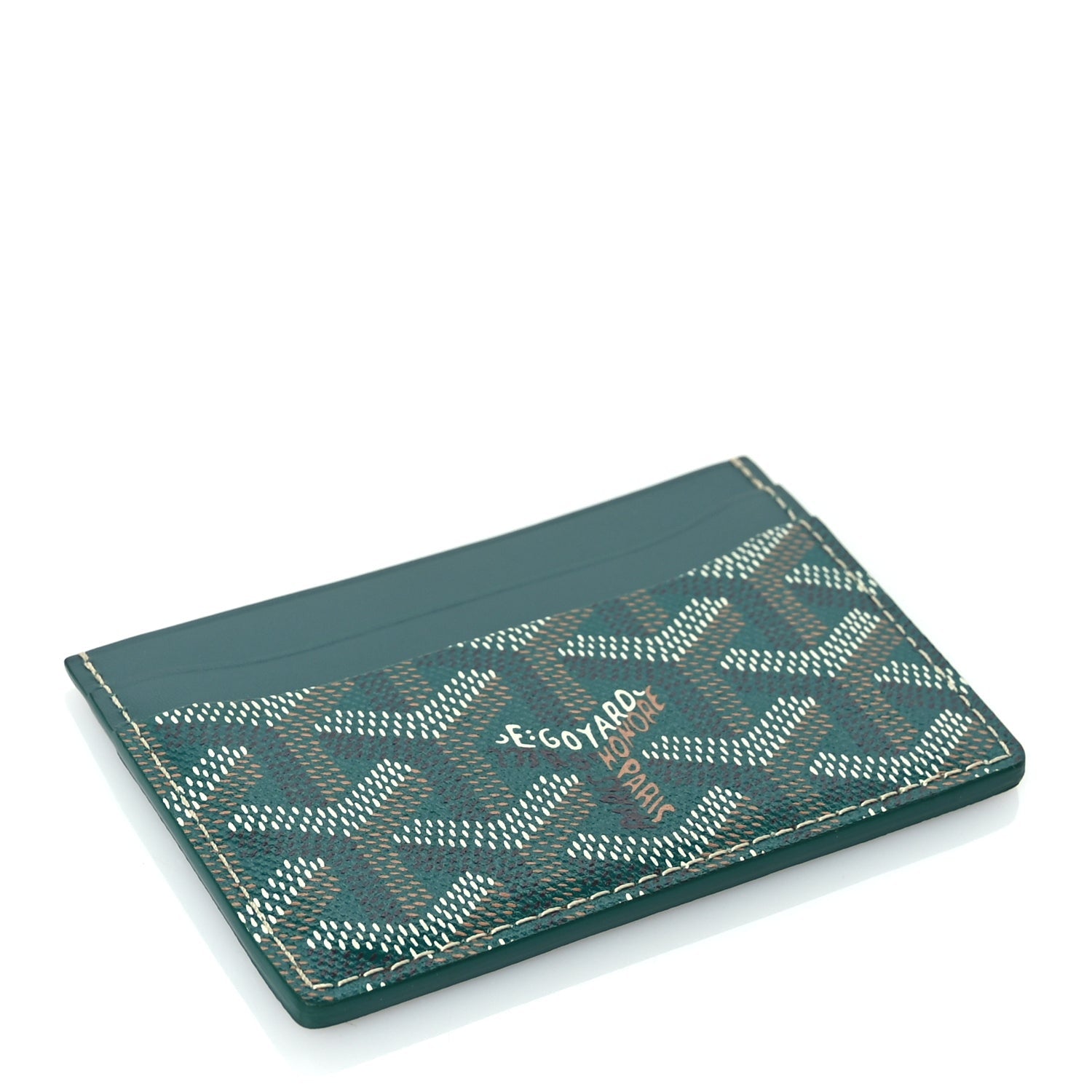 Goyard ine Saint Sulpice Card Holder Green 4 of 6