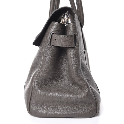 Mulberry Classic Grain Medium Bayswater Satchel Mole Grey 8 of 11