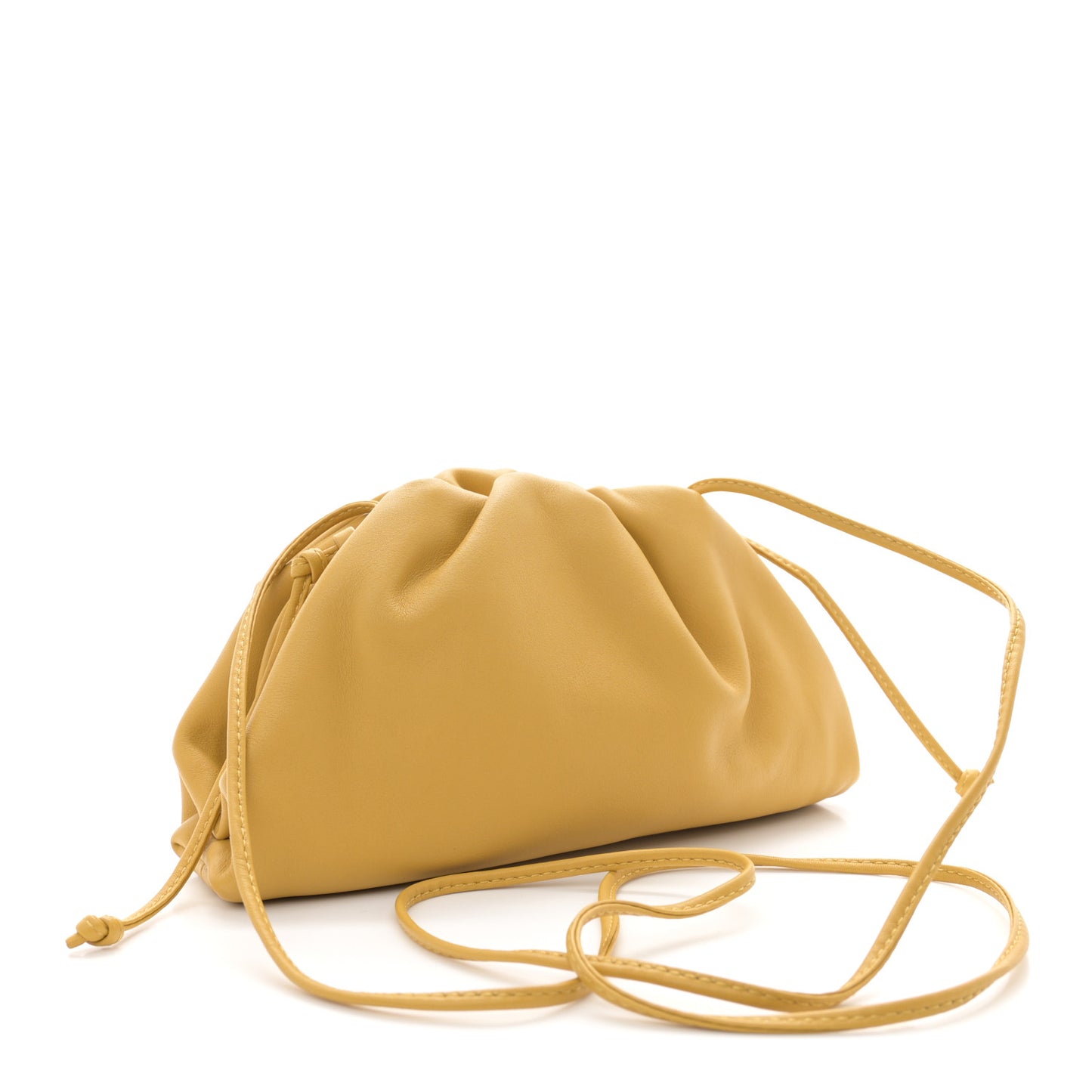 Butter Calfskin The Mini Pouch Butterscotch