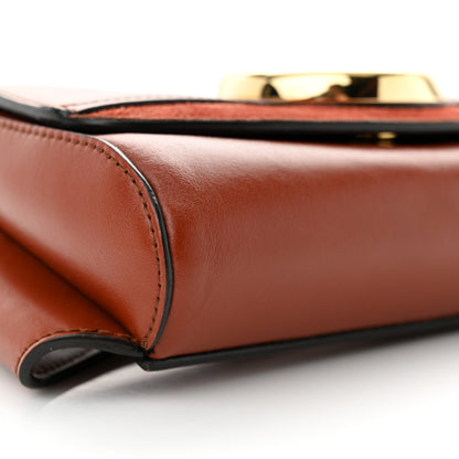 Chloe Calfskin Suede C Belt Bag Sepia Brown 9 of 12