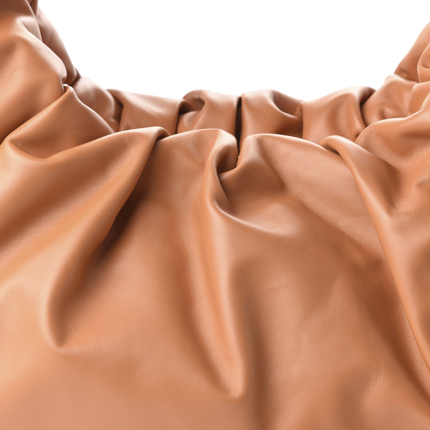 Smooth Butter Calfskin Medium The Shoulder Pouch Clay