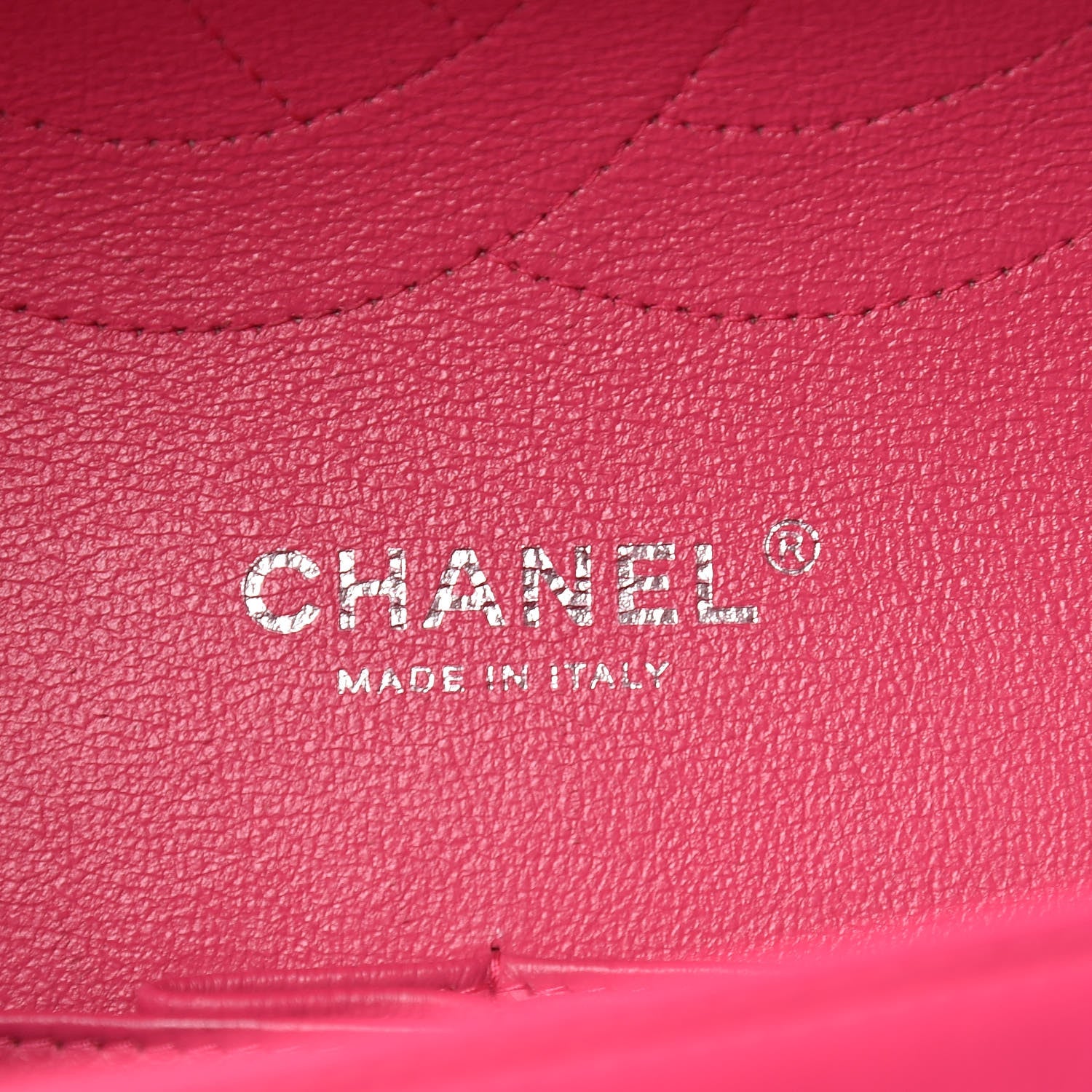 Chanel Lambskin Quilted Jumbo Double Flap Fuchsia 8 of 12