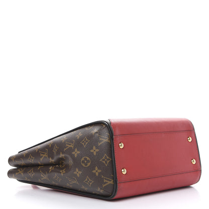 Louis Vuitton Calfskin Monogram Kimono Tote Cherry 4 of 16