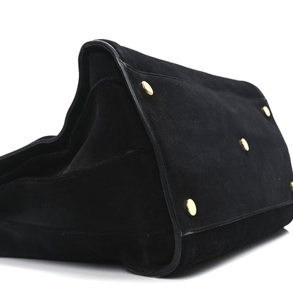 Saint Laurent Suede Calfskin Large Sac De Jour Carryall Black 8 of 9