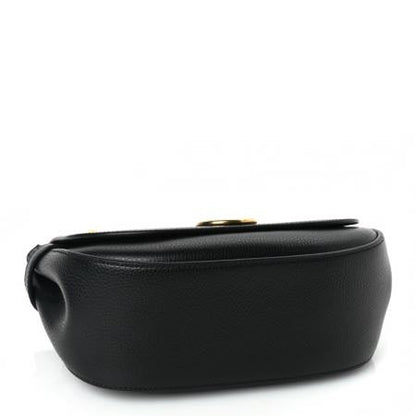 Mulberry Small Classic Grain Calfskin Small Amberley Satchel Black 9 of 24