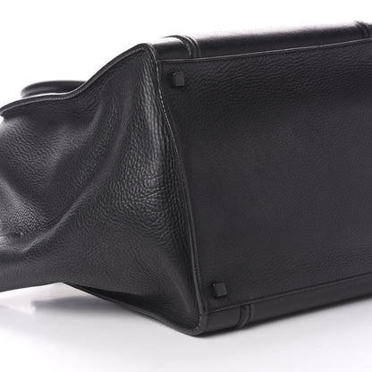 Celine Supple Calfskin Medium Phantom Luggage Black 17 of 18