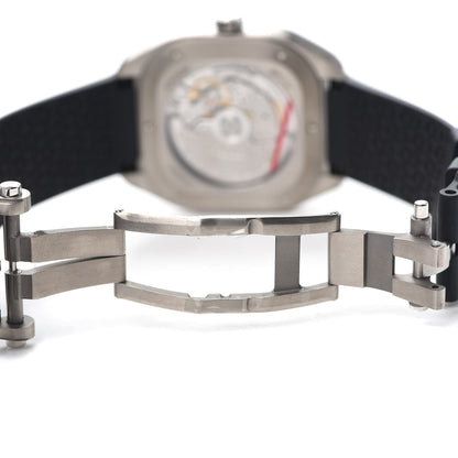 Hermes Titanium Rubber 39mm H08 Automatic Watch Noir 5 of 6