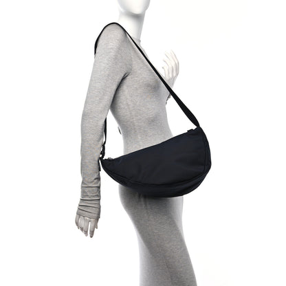 The Row Nylon Slouchy Banana Two Bag Black 2 of 9