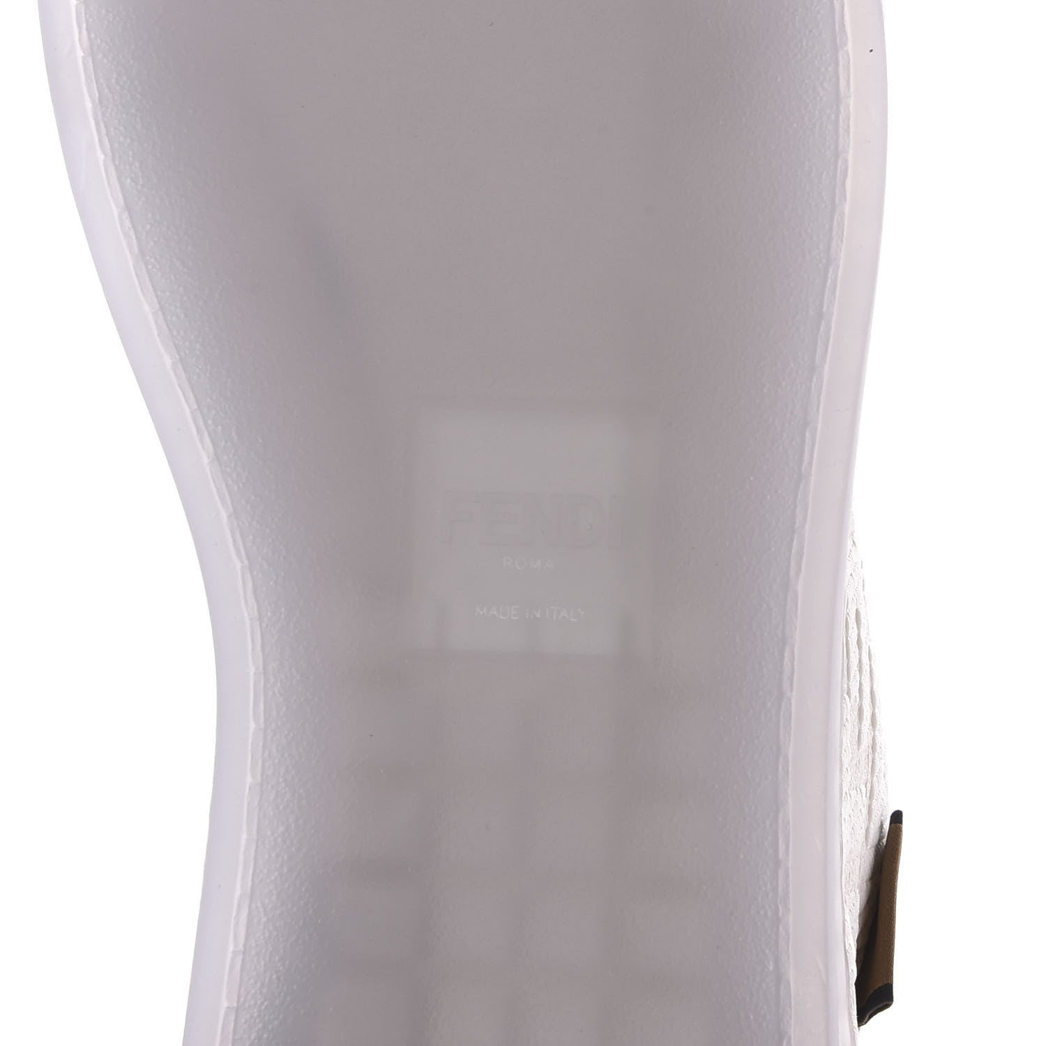 Fendi Corda FF Promenade Low Top Sneakers 39 White 9 of 11