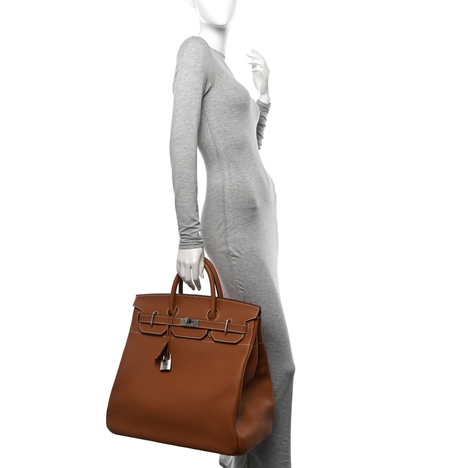 Hermes Togo HAC Birkin 40 Gold 2 of 10