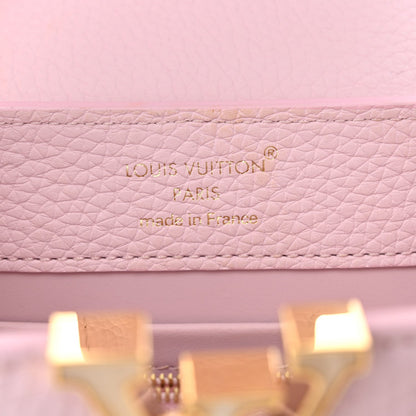 Louis Vuitton Taurillon Monogram Flower Chain Capucines Mini Guimauve 7 of 7