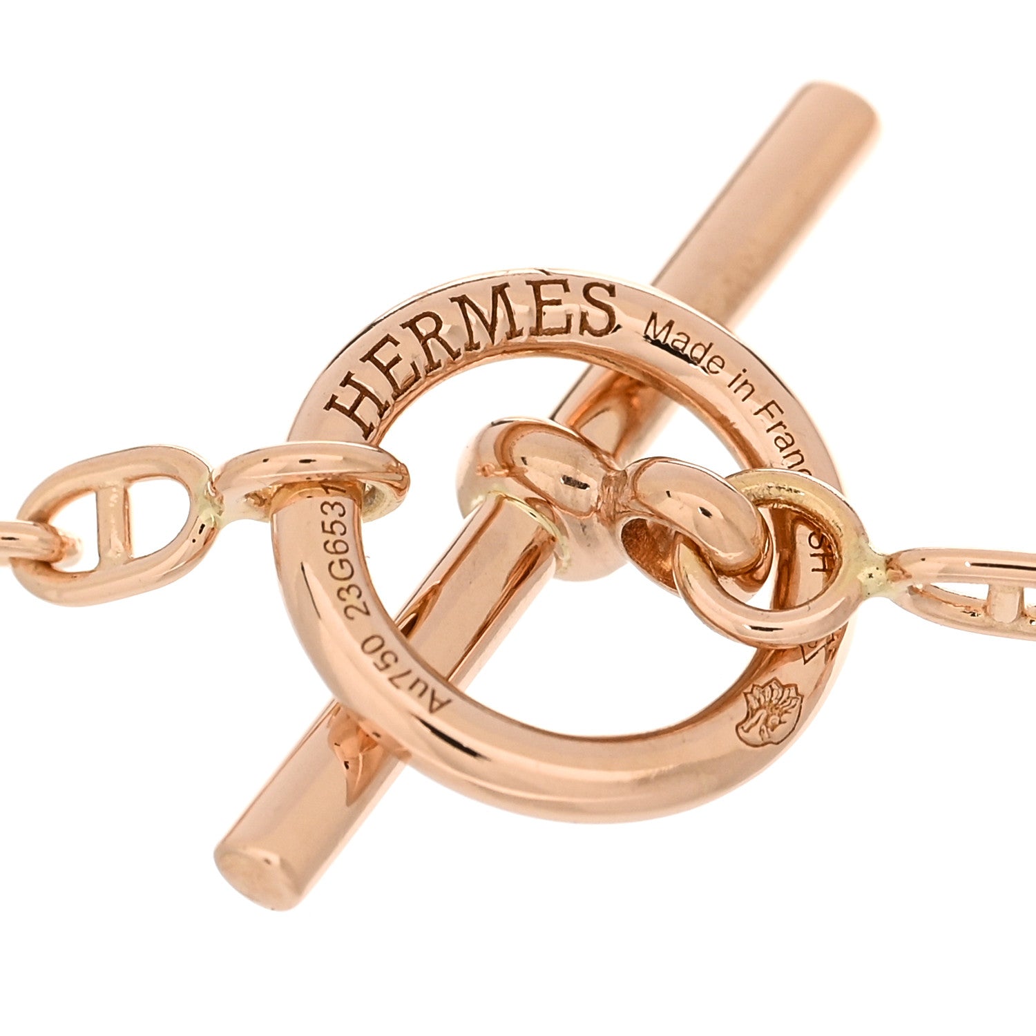 Hermes 18K Rose Gold TPM Farandole Bracelet SH 3 of 4