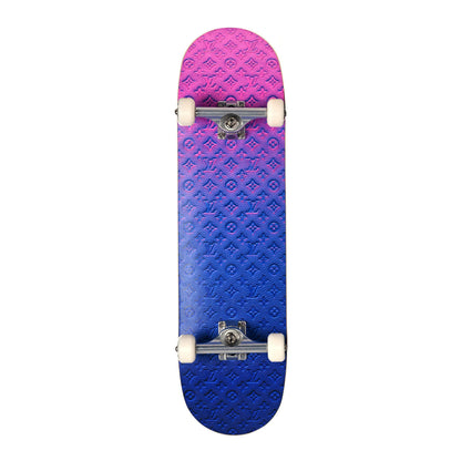 Louis Vuitton Monogram Illusion Wood Skateboard Multicolor 2 of 9