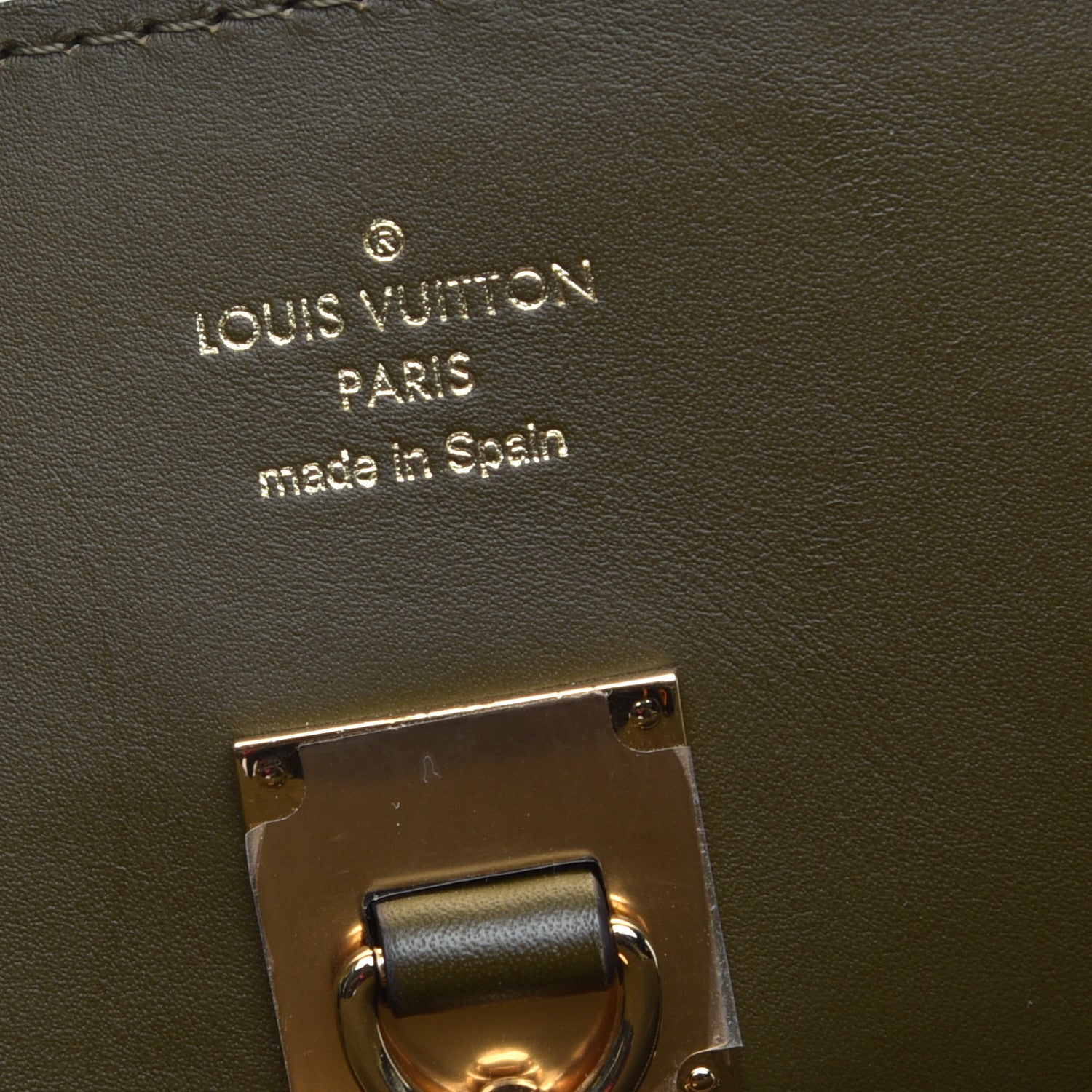 Louis Vuitton Veau Nuage Milla MM Laurier Green 6 of 8