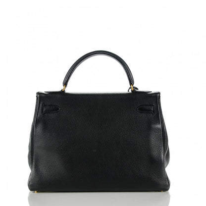 Hermes Taurillon Clemence Kelly Retourne 32 Black 4 of 22
