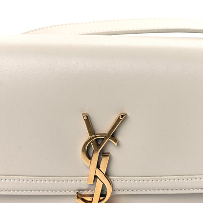 Saint Laurent Smooth Calfskin Small Solferino Satchel Ivory 6 of 8