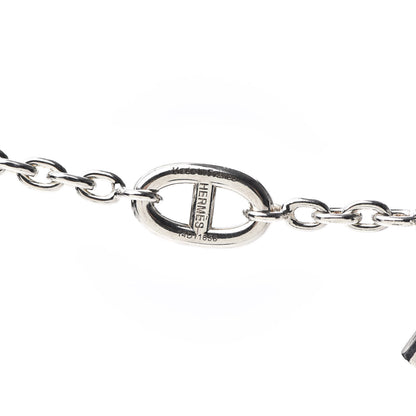 Hermes Sterling Silver Farandole Necklace 120 4 of 5